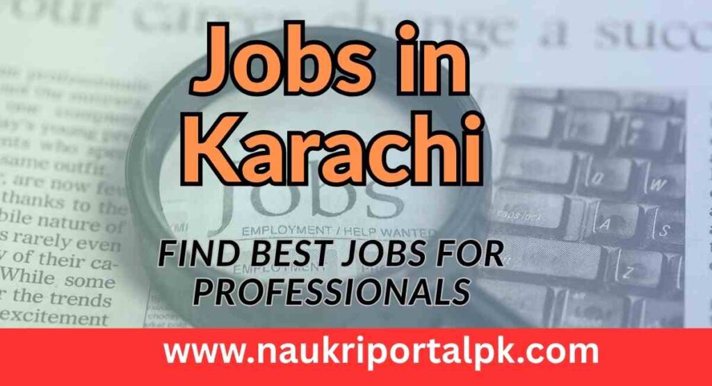 Jobs in karachi